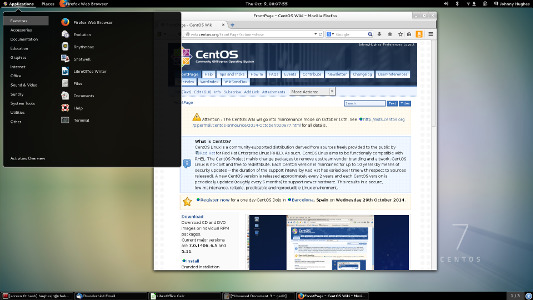 CentOS 7 桌面